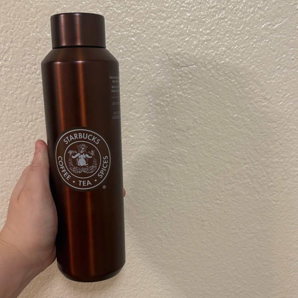 Starbucks Copper Stainless Steel Bottle